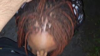 Getting DOUBLE TEAMED in the forest - porn video