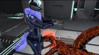 Synth slut factory tests new cyber wolf - porn video
