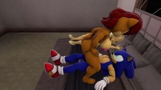 Sally and Sonic - porn video