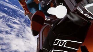 Female protogen gets rough anal from zetagen - porn video